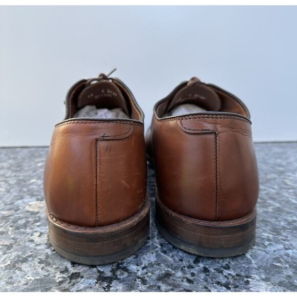 Allen Edmonds Strand Cap Toe Oxford Dress Leather Shoes Brown Men's Size 13 - Picture 7 of 14